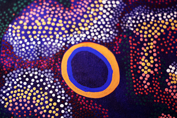 aborigines kultur in australien aboriginal art