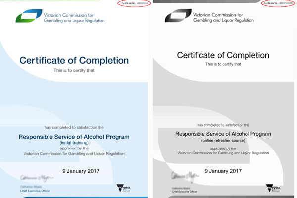 australien rsa zertifikat und co abschluss