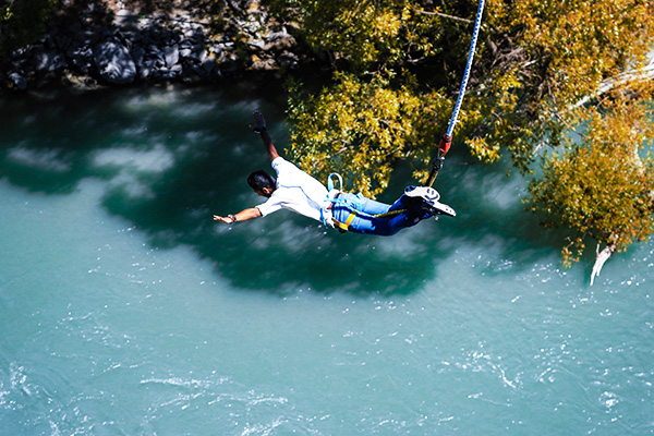 bungee jumping in australien springen