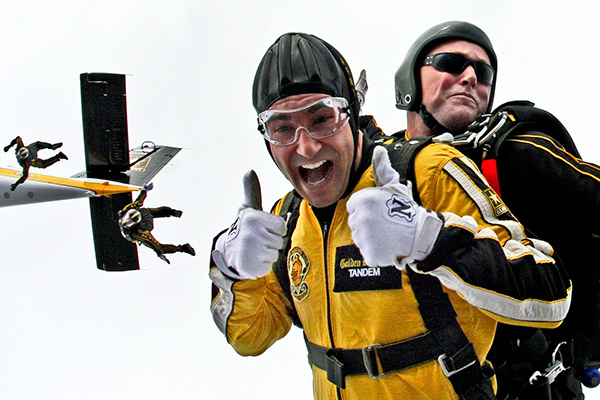 skydiving in australien spass