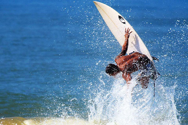 surfen in australien strand